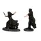 Department 56 Harry Potter Village The Death Eaters Village Figurine Set, 2 Pieces 2.6in H